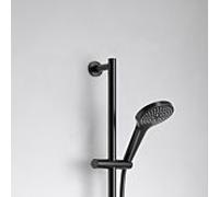 Keuco IXMO Black Selection douchette à main 59580370300 3 types de jets, noir mat
