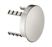 KEUCO IXMO Cache rond pour clapet anti-retour, 59949050001, Couleur: nickel brossé