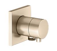 Keuco IXMO Comfort robinet d'arrêt 59541031102 installation encastrée, carré, raccord de tuyau, pour 1 consommateur, bronze brossé
