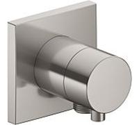 Keuco IXMO Comfort vanne d'arrêt 59541071102 installation encastrée, carré, raccord de tuyau, pour 1 Verbraucher , finition inox