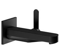 Keuco IXMO Flat mitigeur de lavabo encastrée noir 59516370302