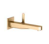 KEUCO IXMO Mitigeur monocommande de lavabo plat 59516251302el mitigeur de lavabo 59516251302 à encastrer, saillie 22,5 cm, carré, laiton brossé