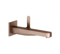KEUCO IXMO Flat Mitigeur monocommandé encastré pour lavabo, 225mm, rosace carrée, 59516291302, Couleur: rouge or brossÃ©