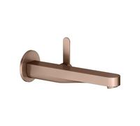KEUCO IXMO Flat Mitigeur monocommandé encastré pour lavabo, 225mm, rosace ronde, 59516291301, Couleur: rouge or brossÃ©