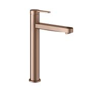 KEUCO IXMO Mitigeur monocommande de lavabo plat 59510293100 projection 159mm, sans garniture de vidange , or rouge brossé