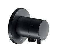 KEUCO Inverseur IXMO 59549371101 – Vanne encastrable 3 voies, poignée Comfort, noir mat