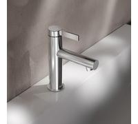 Keuco IXMO Pure mitigeur lavabo 59501011101 projection 125mm, sans garniture de vidange , rosace ronde, chromée