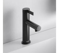 KEUCO Mitigeur lavabo IXMO Pure monocommandé 125 mm sans vidage à tirette Noir mat