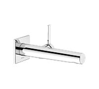 KEUCO Mitigeur lavabo IXMO Pure 59516011102 – Monocommandé encastré 197 mm rosace carrée chromé