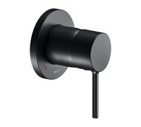 KEUCO Mitigeur monocommande encastré IXMO Soft rosace ronde Noir mat 59551370201