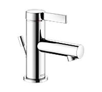 Keuco IXMO Pure mitigeur lavabo 59504011000 saillie 90mm, avec garniture de vidage , chromé