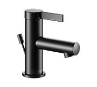 Keuco Keuco Mitigeur lavabo monocommande 60 IXMO Pure Sortie 90 mm, avec garniture de vidage, noir mat Quantité:1