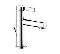 KEUCO IXMO Pure Mitigeur monocommandé pour lavabo 100, avec vidage à tirette, saillie 110mm, 59502011000, Couleur: Chromé