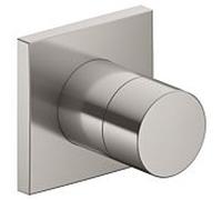 Keuco IXMO Vanne d'arrêt Pure 59541070002 finition inox, installation encastrée, carrée, pour 1 Verbraucher