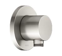 Keuco IXMO raccord de tuyau 59547050001 nickel brossé, rosace ronde