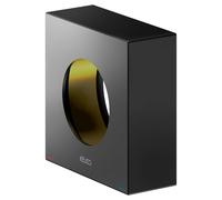 Keuco IXMO - Rosace de couverture prolongée, noir mat 59551370382