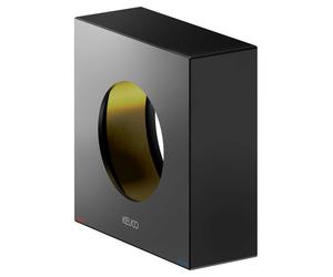 Keuco IXMO - Rosace de couverture prolongée, noir mat 59551370382