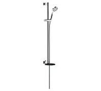 Keuco Ixmo set de douche 59587070912 finition inox / gris noir, avec mitigeur de douche, rosace carrée