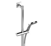 Keuco IXMO - Set de pommeau de douche, 3 jets, barre 86 cm et flexible, chrome 59587010802