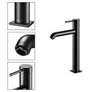 Keuco IXMO Soft 210 Black Selection mitigeur lavabo 59510372100 sans garniture de vidange , noir