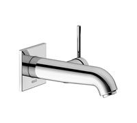 KEUCO IXMO Soft Mitigeur monocommandé encastré pour lavabo, 165mm, rosace carrée, 59516010202, Couleur: Chromé