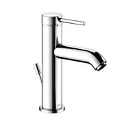 KEUCO IXMO Soft Mitigeur monocommandé pour lavabo 100, avec vidage à tirette, saillie 114mm, 59502012000, Couleur: Chromé