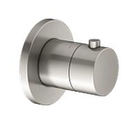 Keuco IXMO thermostat de douche 59553050001 installation encastrée, rond, nickel brossé
