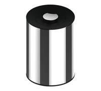 Keuco Keuco Abfallbehälter Plan 5 l, couvercle noir-gris, finition chrome Quantité:1