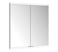 Keuco Royal Modular 2. 1930 miroir 800210080100300 800 x 700 x 160 mm, 2000 douille, 2000 point double chargement USB, mur intégré, deux portes