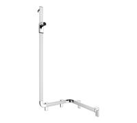 Keuco Keuco AXESS Barre de douche AL si-el/vc, 550 mm, avec support, version gauche Quantité:1