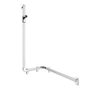 Keuco Keuco Barres de douche AXESS AL si-el/vc, 850 mm, avec support, version gauche Quantité:1