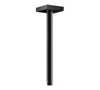 Keuco Keuco Bras de douche A 300 mm, noir mat, raccord plafond, rosace d’angle Quantité:1