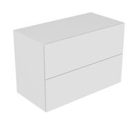 Keuco Keuco Buffet Edition 11 105x35x53,5 cm, laque satinée, verre anthracite clair Quantité:1