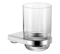 Keuco Keuco Collection Moll Porte-verre en cristal clair, chromé Quantité:1