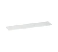 Keuco Keuco Cristallinglas-Plateau Plan 220x100mm, sans bord vert Quantité:1