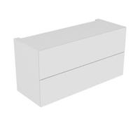 Keuco Keuco Edition 11 Armoire modulaire sous-plan 140x70x53,5 cm, laqué blanc brillant Quantité:1