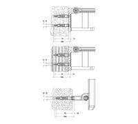 Keuco - kit de fixation n° 2 34991000100