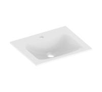 Keuco Keuco Lavabo céramique X-Line 46,5x1,7x38,3cm, pour 1 robinet L, sans trop-plein, blanc Quantité:1