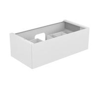 KEUCO EDITION 11 Meuble sous-lavabo pour lavabos à encastrer, 1 tiroir frontal, 1050x350x535mm, 31251890000