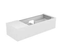 Keuco Keuco Meuble sous-lavabo Edition 11 140x35x53,5cm, laque satinée, verre teinté foncé petit Quantité:1