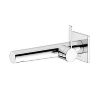 KEUCO Mitigeur lavabo IXMO Pure 59516011102 – Monocommandé encastré 197 mm rosace carrée chromé