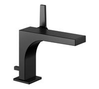 KEUCO Mitigeur de lavabo Edition 11 110 – Bec 136 mm – Avec garniture de vidage – Noir mat