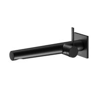 Keuco Keuco Mitigeur lavabo monocommande IXMO bec 265 mm, noir mat, mural, rosace carrée Quantité:1
