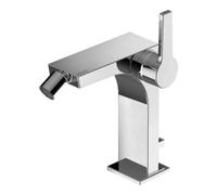 KEUCO EDITION 11 Mitigeur monocommandé pour bidet, avec garniture découlement, 51109130000, Couleur: Chrome noir brossé