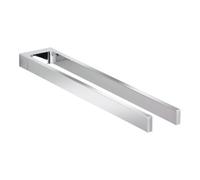 KEUCO Porte-serviettes Edition 11 – 450 mm, fixe, 2 bras, bronze brossé (11118030000)