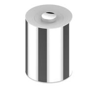 KEUCO PLAN corbeille à déchets modèle sur pied, avec couvercle, 04989010051, Couleur: finition chrome / blanc