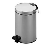 Poubelle 04988 Keuco Acier inox poli finition chromée