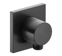 Keuco Keuco Raccord de tuyau IXMO noir chrome brossé, rosace carrée Quantité:1