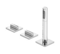 Keuco Keuco Robinetterie baignoire 3 trous Edition 11 SW chrome brossé, montage sur rebord Quantité:1