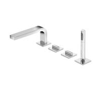 Keuco Keuco Robinetterie baignoire 4 trous Edition 11 WR-mont., bec 220 mm, chromé mat Quantité:1